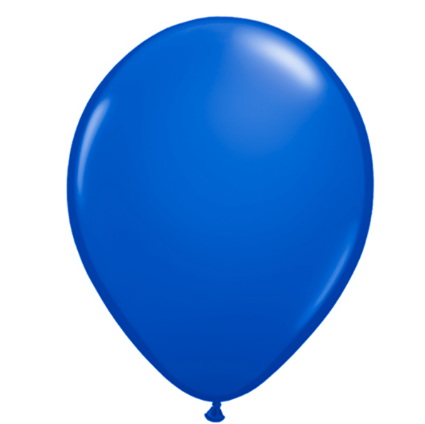 Ballon ultramarin 28cm / Latex / 46