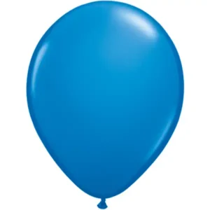 Ballon blau 28cm / Latex / 10