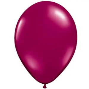 Ballon burgund metallic 28cm / Latex / 52