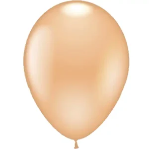 Ballon peach pastell metallic 28cm / Latex / 782