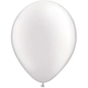 Ballon weiß 28cm / Latex / 29