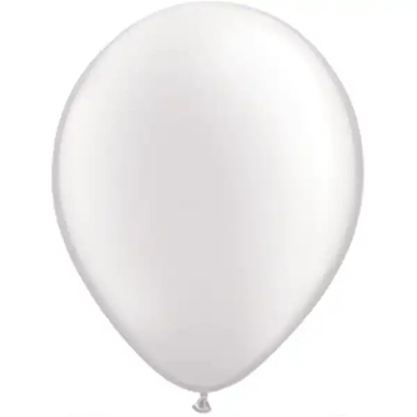 Ballon weiß 28cm / Latex / 29