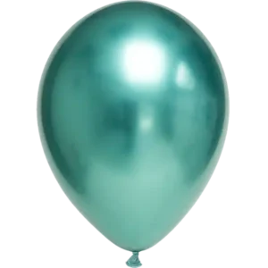 Ballon grün chrome 28cm / Latex / 273