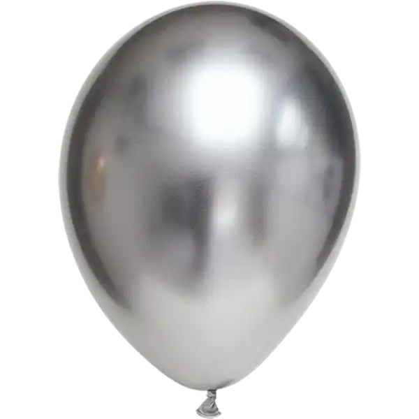Latexballons Chrome 28cm – 50er Packung