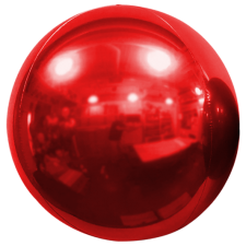 Kugelballon Metallic Rot 40cm