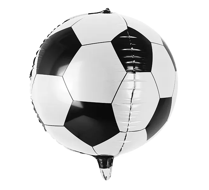 Fußball Kugel Folienballon 40cm