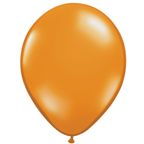 Ballon orange 42cm / Latex / 04