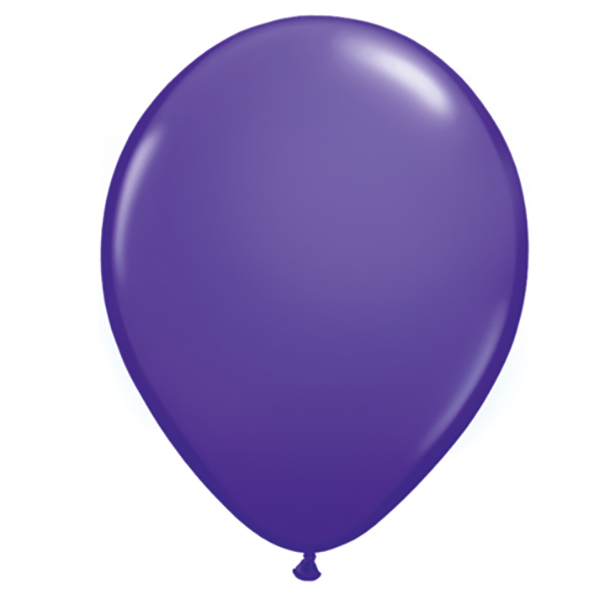 Ballon violett 42cm / Latex / 08