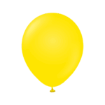 5 Miniballons Gelb