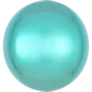 Kugelballon metallic mintgrün
