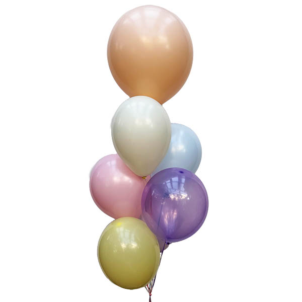 Cotton Candy Ballonstrauß, Befüllt zum Abholen, ca. 2 Tage haltbar