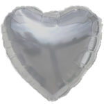 Herz Silber Metallic