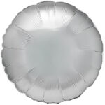 Rund Silber Metallic