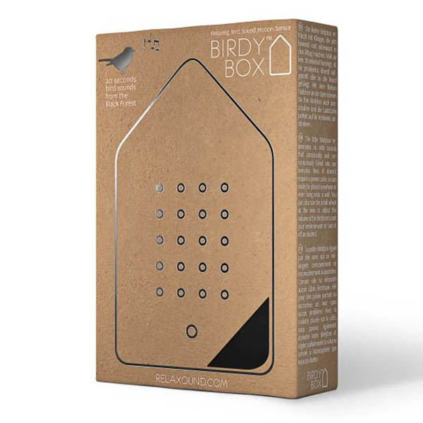 Birdybox Matt Schwarz/ B 75 x H 126 x T 26 mm / Plexiglas – Bild 3
