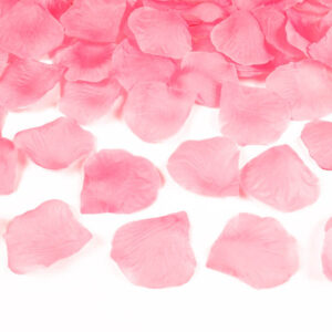 Rosenblätter, rosa, 100 Stück im Beutel