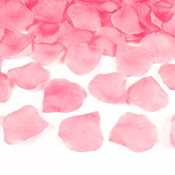 Rosenblätter, rosa, 100 Stück im Beutel
