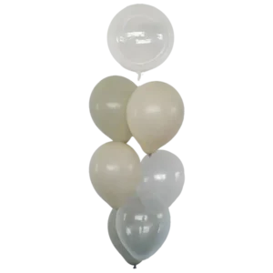 Boho Deluxe, Ballonstrauß, Befüllt zum Abholen, ca. 2 Tage haltbar