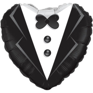 Bräutigam Herzballon / Folie / 45cm
