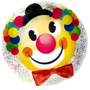 Happy Clown, Folienballon 43cm