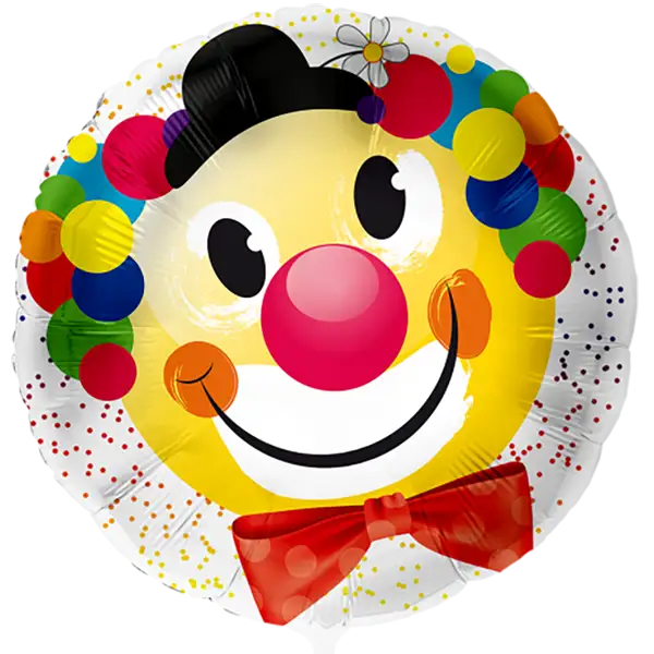 Happy Clown, Folienballon 43cm