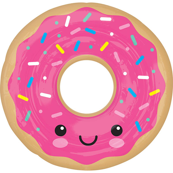 Donut, Folienballon, D 68 cm