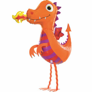 Airwalker Drache Orange 104cm