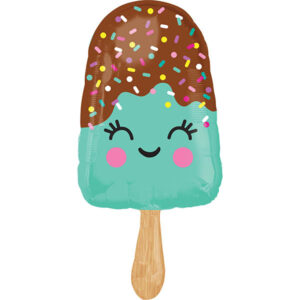 Eis am Stil, Folienballon, H88cm