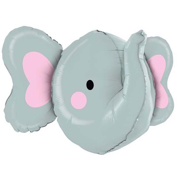 Elefant 3D, Folienballon 86cm – Bild 2