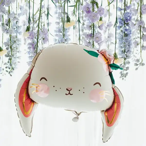 Hase, Folienballon, 65 x 55 cm – Bild 4