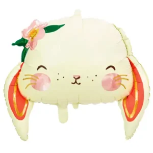 Hase, Folienballon, 65 x 55 cm