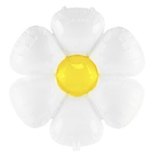 Gänseblume, Folienballon, 75 cm x 71 cm