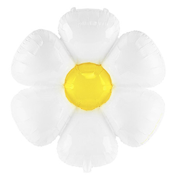 Gänseblume, Folienballon, 75 cm x 71 cm
