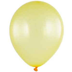 Latex-Bubble gelb transparent 28 cm / B201