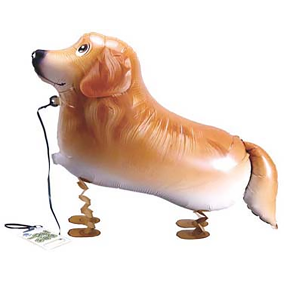 Golden Retriever, Airwalker, Folienballon, 73cm