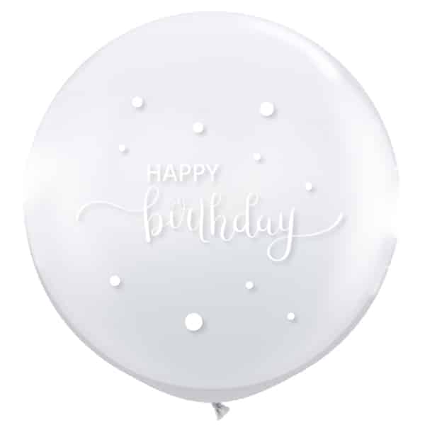 Standesamt Ballon Himmelsherzen / Befüllter Latex - Ballon / circa 90cm – Bild 11