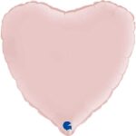 Herz Puderrosa Satin