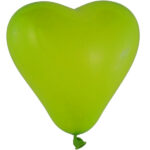 Limonengrüne Miniherzen