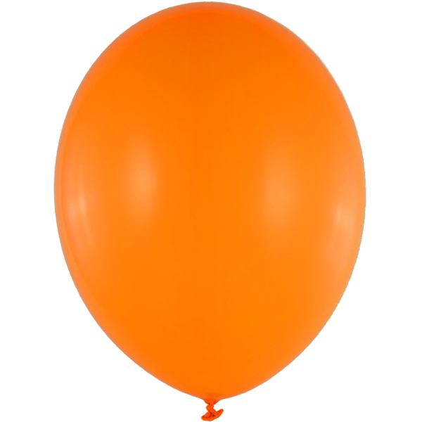 Ballon orange 60 cm / Latex / 04