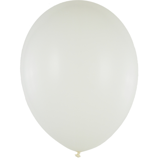 Ballon weiß 60cm / Latex / 01