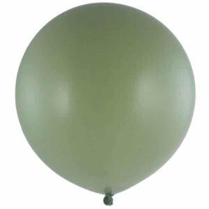 Latexballon, Eucalyptus Pastell, 60cm / 8008