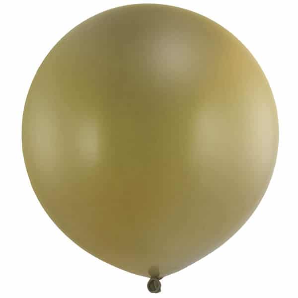 Latexballon, Olive Pastell, 60cm / 8009