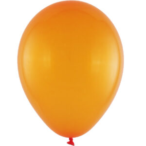 Latexballons Kristall 28cm – 100er Packung - Orange