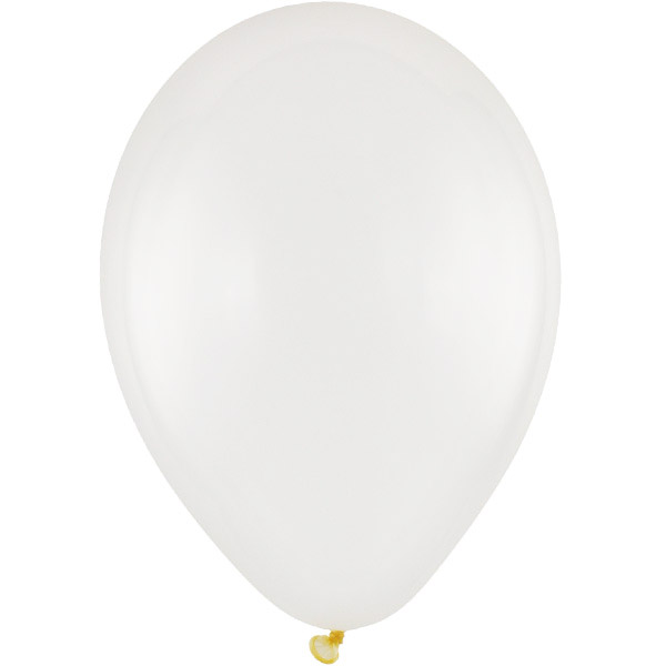 Ballon weiß 42cm / Latex / 01 – Bild 2