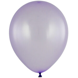 Latex-Bubble lila transparent 28 cm / B203