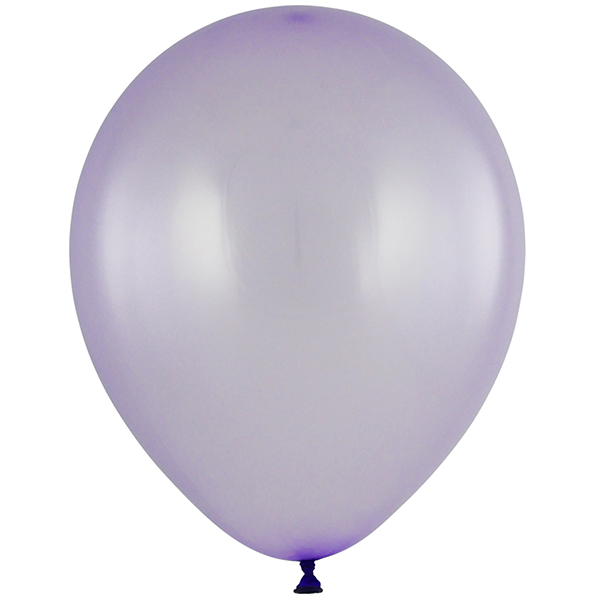 Latex-Bubble lila transparent 28 cm / B203