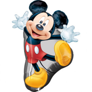 Mickey Mouse winkend, Folienballon, 55cm x 78 cm