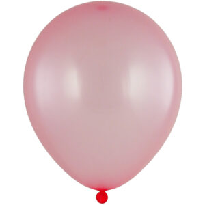 Latex-Bubble rosa transparent 28 cm / B202