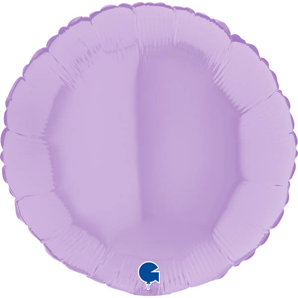 45cm Rund, Lila Pastell, Folienballon