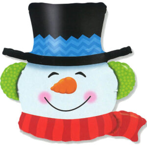 Schneemann Folienballon 81cm