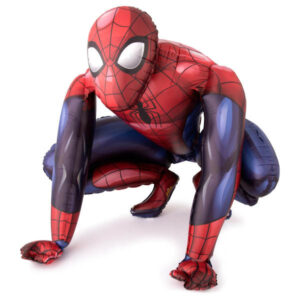 Airwalker Spiderman, Folienballon, 91 x 91 cm